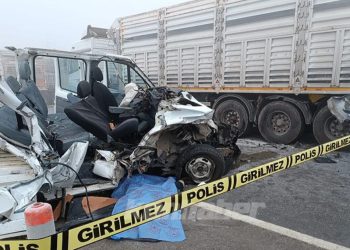 Konya’da askeri araç TIR’a çarptı: 2 ölü, 2 yaralı