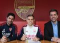 Leandro Trossard resmen Arsenal'de