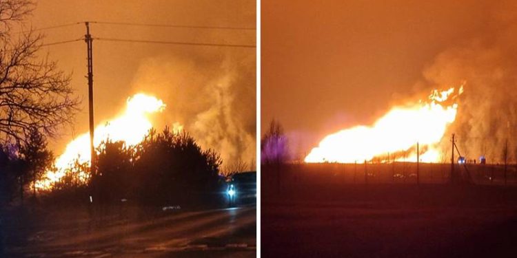 Litvanya-Letonya doğalgaz boru hattında patlama