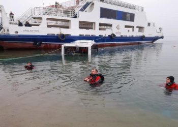 Malatya'da feribota yolcu taşıyan otobüs gölete düştü: Üç yaralı
