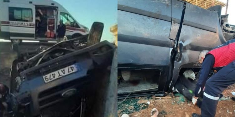 Mardin’de servis aracı devrildi: 6 ölü, 5 yaralı