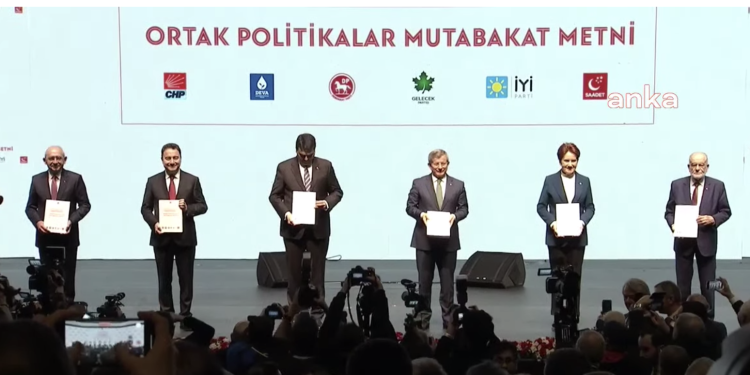 Millet İttifakı ‘mutabakat metni’ni açıkladı; eğitimden sağlığa, ekonomiden sosyal haklara Altılı Masa’nın yol haritası