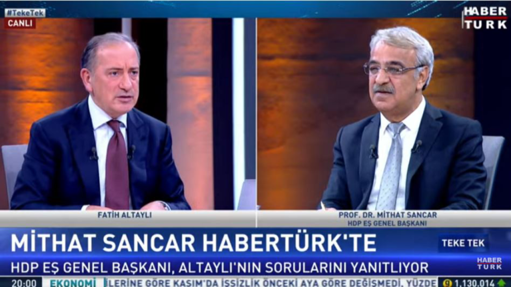 Mithat Sancar: Karar seçim sürecine gitmeden çıkmalıdır ya da seçim sonrasına bırakılmalı