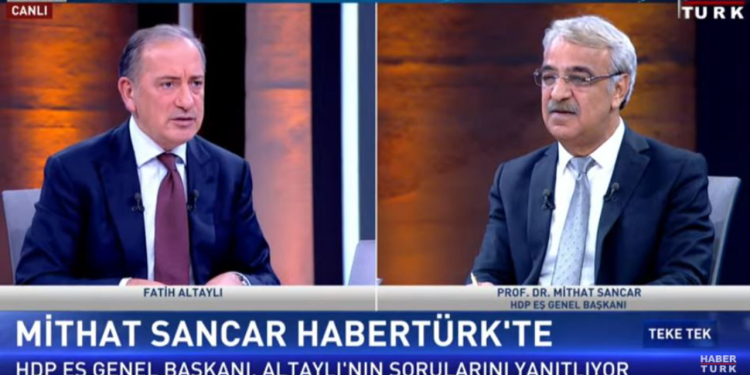 Mithat Sancar: Karar seçim sürecine gitmeden çıkmalıdır ya da seçim sonrasına bırakılmalı