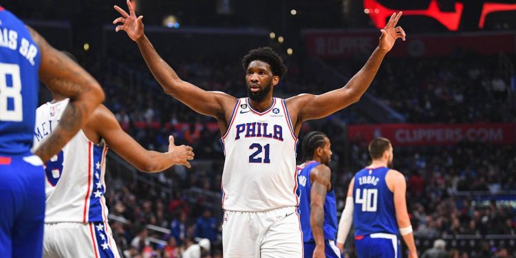 NBA'de günün sonuçları; Embiid 41 sayıyla yıldızlaştı, Philadelphia 76ers, deplasmanda Clippers'ı yendi