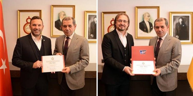 Okan Buruk ve Ayhan Akman, Galatasaray Kulübü üyesi oldu