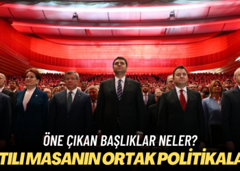 Öne çıkan başlıklar neler? Millet İttifakı ‘mutabakat metni’ni açıkladı