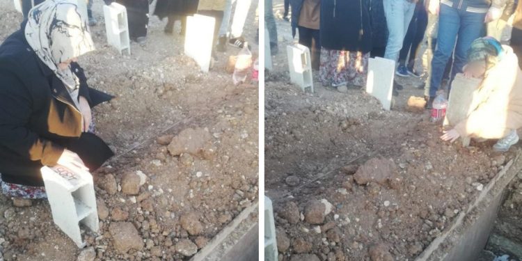 Polisin sırtından vurarak öldürdüğü KHK’lı polis Sedat Türkmen Adıyaman’da toprağa verildi