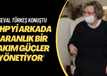 Seval Türkeş konuştu: MHP’yi arkada karanlık güçler yönetiyor