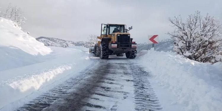 Sivas ve Muş'ta kar nedeniyle köy yolları ulaşıma kapandı