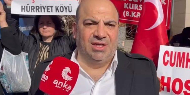 Tapulu arazilerine el konulan Hürriyet Köylüleri, Erdoğan'ın mitingine alınmadı!