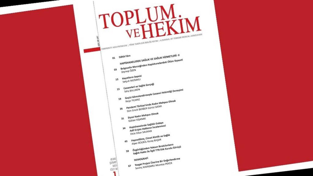 Toplum ve Hekim Dergisi'nin ocak-şubat sayısı çıktı