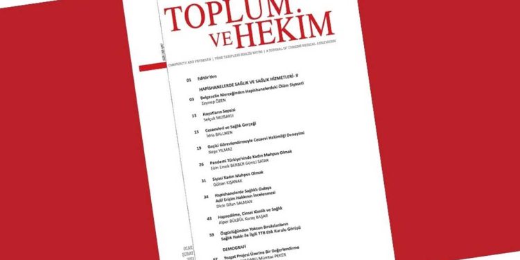 Toplum ve Hekim Dergisi'nin ocak-şubat sayısı çıktı