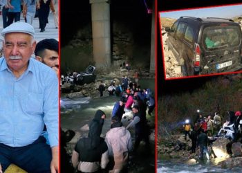 Üç yıl önce eşi, dün de kendisi kazada öldü
