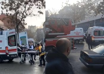 Vergi Denetim Kurulu Başkanlığı'nda doğal gaz kaçağı: 25 kişi hastaneye kaldırıldı