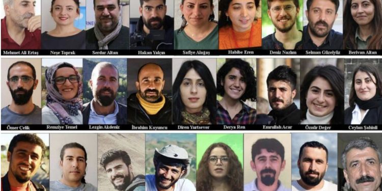 Yeni yıla 87 gazeteci cezaevinde girdi