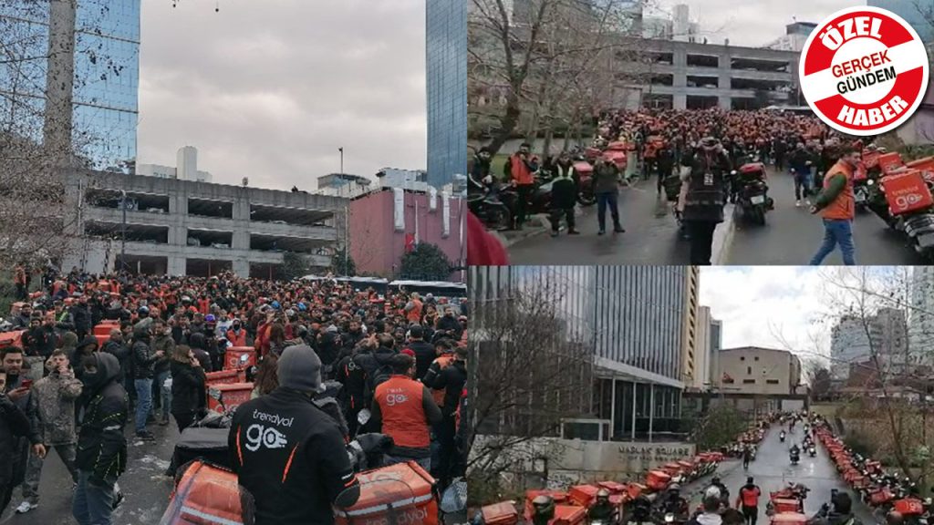 Yetersiz zam, mola yasağı, mağduriyetler... Trendyol Go kuryeleri kontak kapattı: 'Bizim gibi giyinin, bizim gibi çalışın'