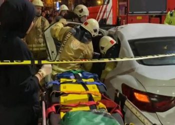 Zeytinburnu'nda tramvay kazası