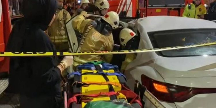 Zeytinburnu'nda tramvay kazası