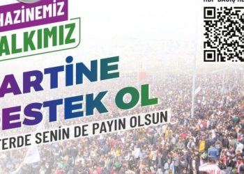 ‘Hazinemiz halkımızdır’ kampanyasına yoğun ilgi: HDP halktır