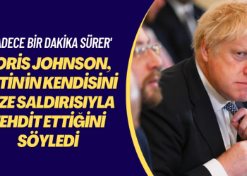 ‘Sadece bir dakika sürer’ Boris Johnson, Putin’in kendisini füze saldırısıyla tehdit ettiğini söyledi