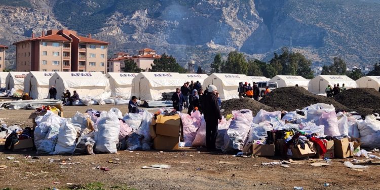 Deprem Bölgesinde Hijyen Sorunu