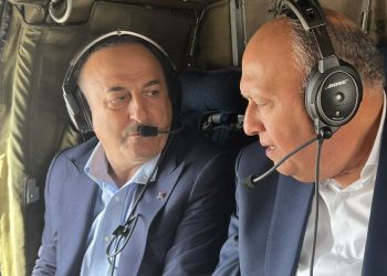 10 yıl sonra ziyaret: Mısır Dışişleri Bakanı Şukri, Çavuşoğlu ile görüştü