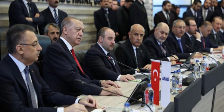 Kabine toplantısı sonrası Erdoğan’dan açıklama: Can kaybı 35 bin 418