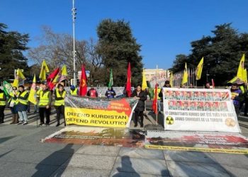 BM önündeki eylemde depreme dair dayanışma çağrısı