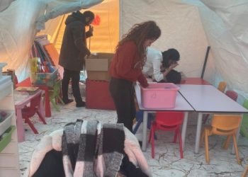 Depremzede çocuklar için ‘Oyun Çadırı’ kampanyası