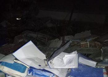 Yapı Denetim evrakları enkaz altında