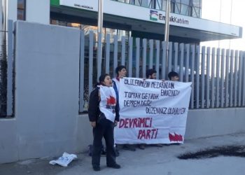 Devrimci Parti’den Çevre ve Şehircilik Müdürlüğü önünde eylem