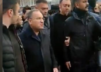 Amed’te yuhalanan Bozdağ, enkaz bölgesine giremedi