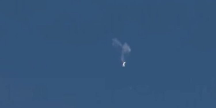 ABD ordusu 'casus balon'u düşürdü