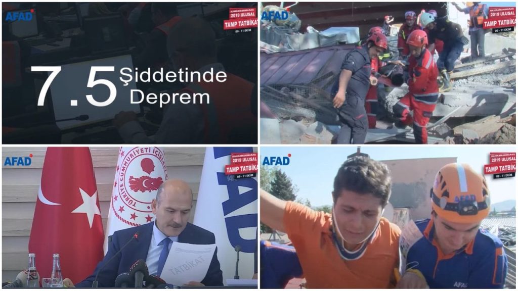 AFAD Maraş depremine 'hazırız' mesajı vermiş, Soylu tatbikatı yönetmişti