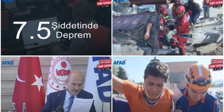 AFAD Maraş depremine 'hazırız' mesajı vermiş, Soylu tatbikatı yönetmişti