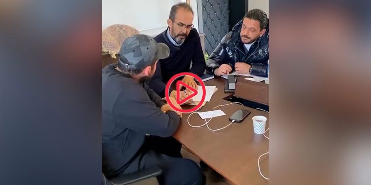 AKP milletvekili elinde kağıt kalem Maraş'ın kent planını çizdi: Buraya, buraya yapacağız