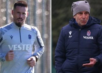 Abdullah Avcı ile Marek Hamsik arasında özel görüşme