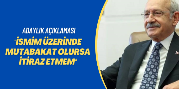 Adaylık açıklaması: İsmim üzerinde mutabakat olursa itiraz etmem