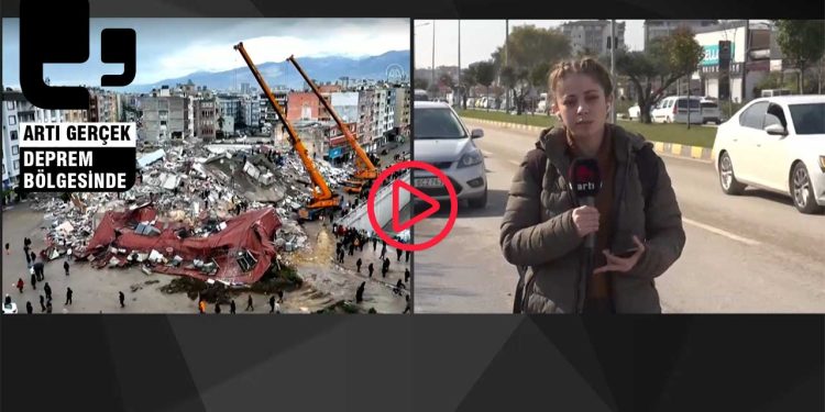 Artı TV Hatay'dan aktardı: AFAD ekipleri, bizimle birlikte vardı buraya