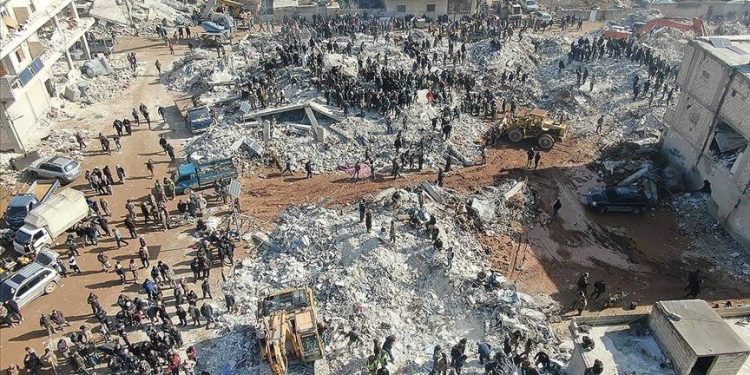 BM'den sınır ötesi yardımlar kapsamında Suriye'deki depremzedelere insani yardım