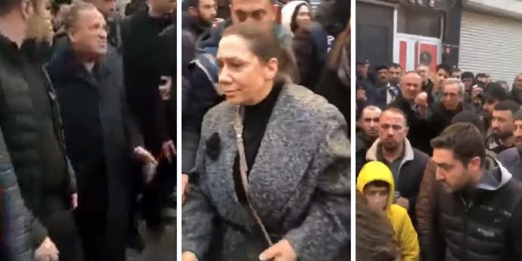 Bakan Bekir Bozdağ ve Oya Eronat Diyarbakır’da yuhalandı