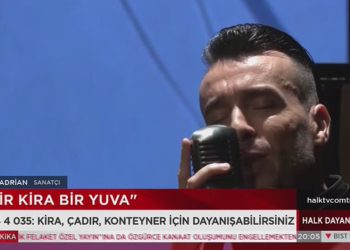 Başak Demirtaş ve Selahattin Demirtaş 10 çadır bağışladı