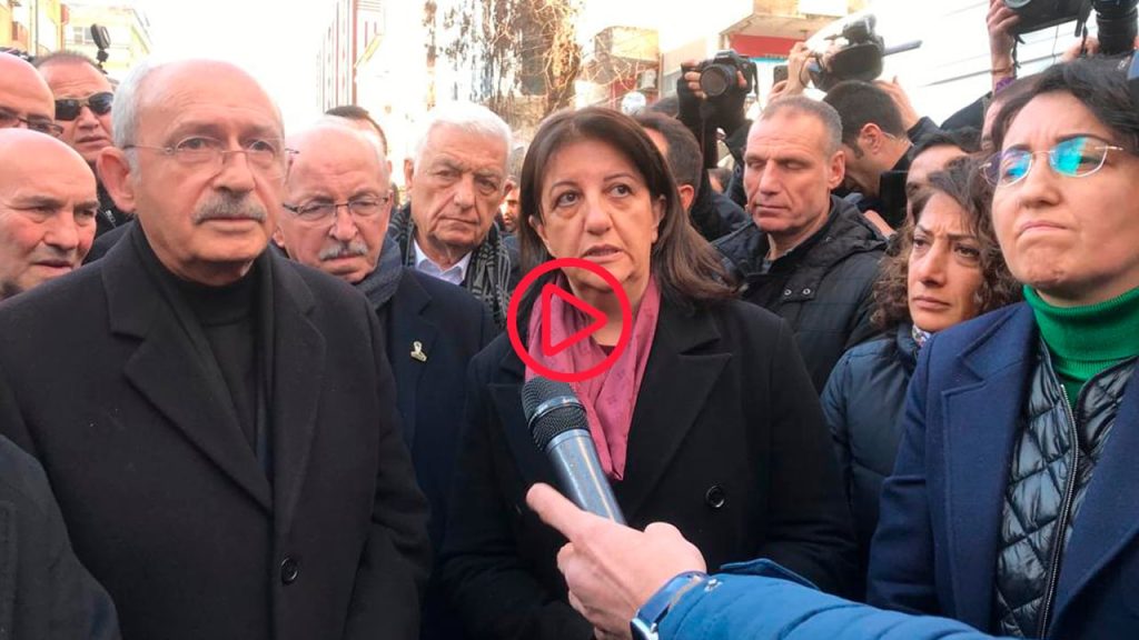 Buldan ve Kılıçdaroğlu birlikte mesaj verdi: 'İktidar enkaz altında kaldı, yaraları birlikte saracağız'