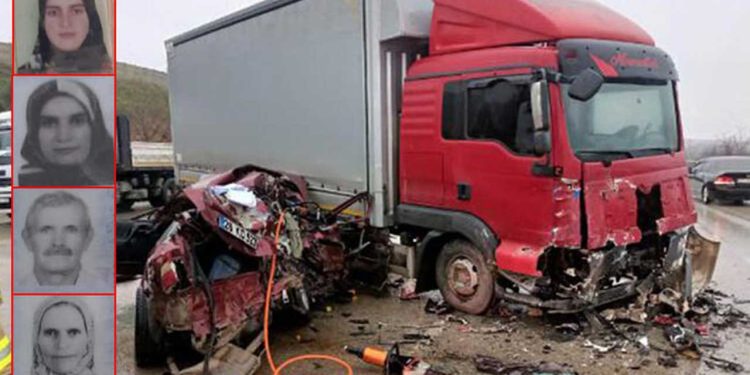 Bursa'da düğün yolunda kaza: Biri çocuk, beş kişi öldü