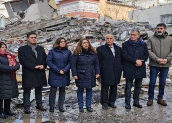 DBP ve HDP heyeti Pazarcık'ta: 'Devlet enkaz altında kaldı'