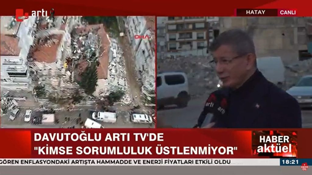 Davutoğlu Artı TV'ye konuştu: 'İstifa onurlu bir eylemdir'