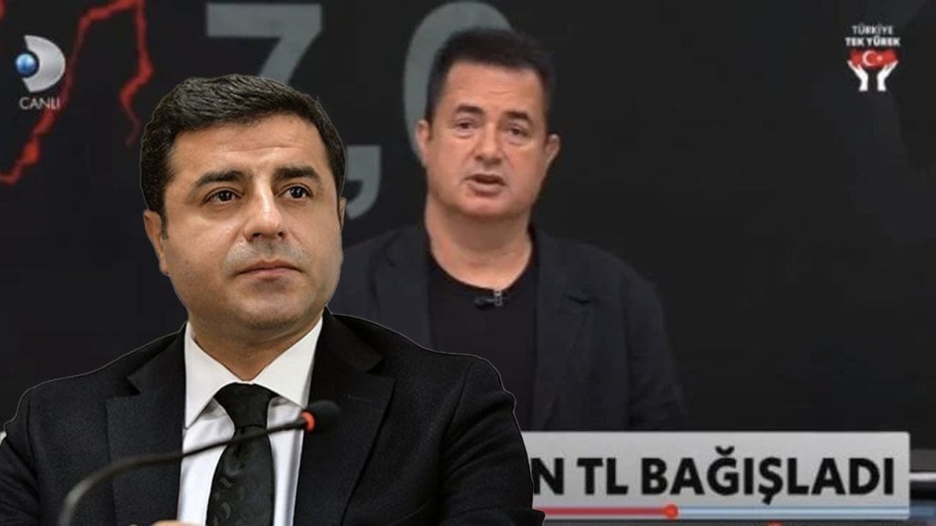 Demirtaş: Canın sağ olsun Acun