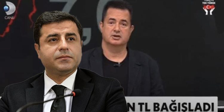 Demirtaş: Canın sağ olsun Acun
