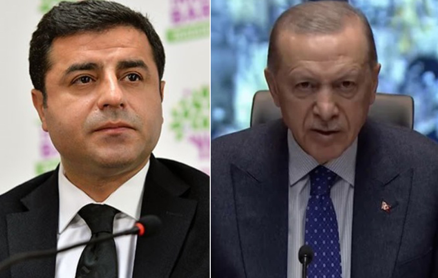 Demirtaş Erdoğan’a seslendi: ‘Biz kendi yaralarımızı sararız, sen gölge etme yeter’